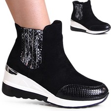 Stivaletti Chelsea In Velours