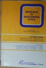 F.rossi MANUALE DI INGEGNERIA CIVILE SEZIONE PRIMA Cremonese
