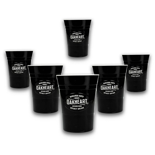 Tazze rum bacardi - bacardi, oakheart