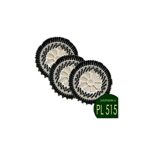 Set spazzola setola feltro - set, 3