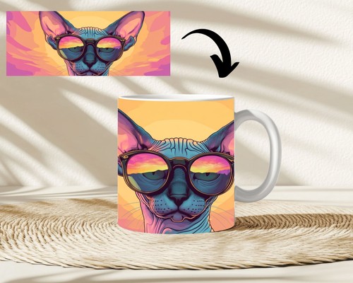 Tazza caffè sphynx gatto con - tazza,