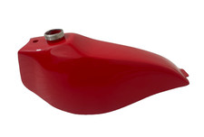 Serbatoio benzina benzina Fantic Trial 125 200 modello 1980-84 acciaio vernice rossa