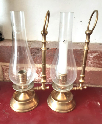 Coppia lampade olio - ad,