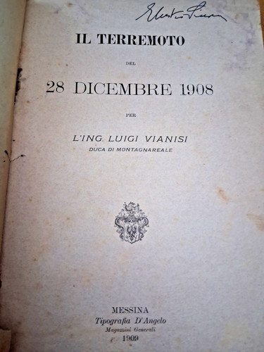Libro storico terremoto - libro, terremoto"