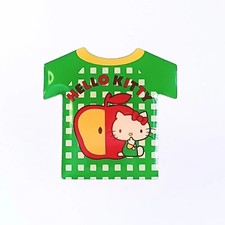 Distintivo spilla Hello Kitty Sanrio Ichigo Shinbun giapponese dal Giappone F/S