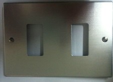Placca Anodizzata con 2 fori