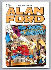 ALAN FORD N.281 NON SPARATE , M' ARRENDO ! max bunker originale MBP 1992 mi