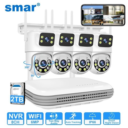 Kit telecamera wifi 6 mp - kit, ip