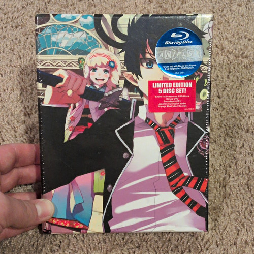 Blue exorcist set blu - blue,
