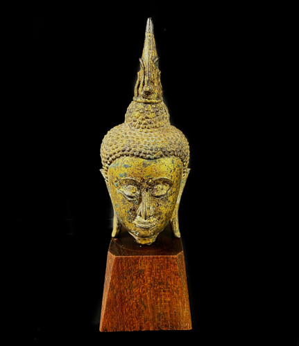 Frammento testa buddha - frammento, di