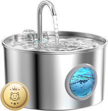 Fontanella per Gatti Acciaio