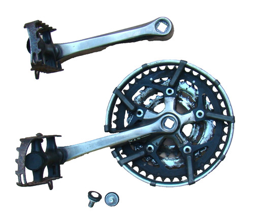 Set pedivelle mtb shimano - mtb, stx