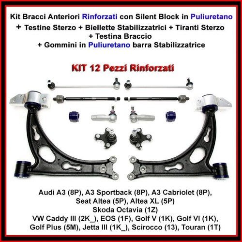 Kit bracci anteriori - kit,