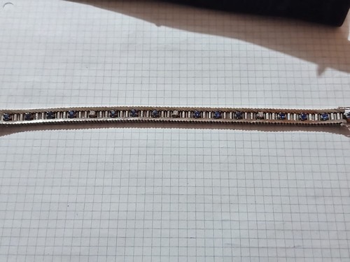 Bracciale oro bianco - bracciale,