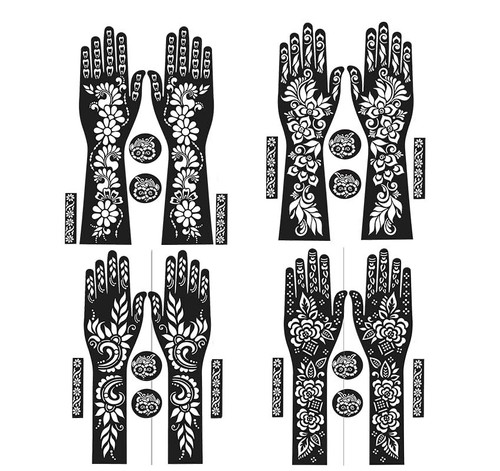 Set stencil per tatuaggi - 4,