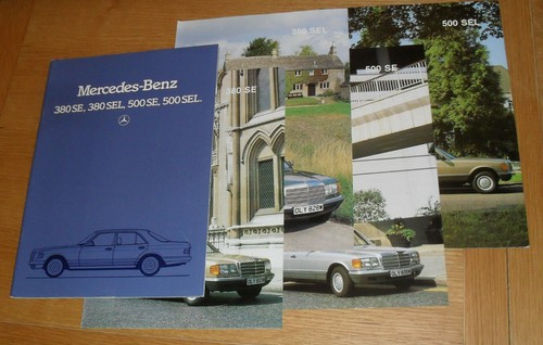 Set depliant mercedes classe - set,