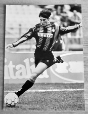 Foto promo Zanetti Javier 2 Inter 1997/98 Bartoletti cm 18 x 24 calcio
