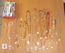 Lotto Collane Rosario Ciondoli E Croci