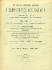 IL FORO ITALIANO REPERTORIO