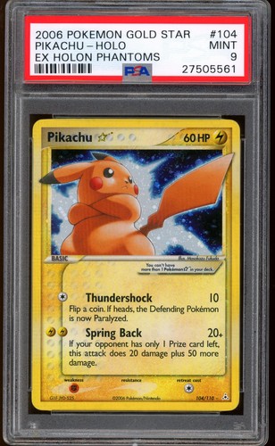 2006 pokemon pikachu - pikachu, star