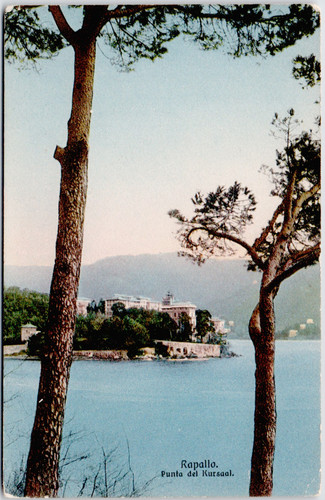 Cartolina rapallo italia 1905 - cartolina,