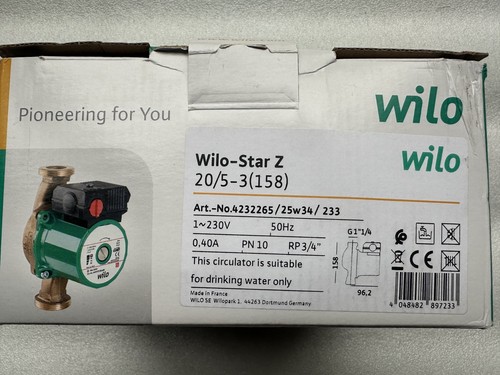 Circulateur wilo star 5 - circulateur, star-z