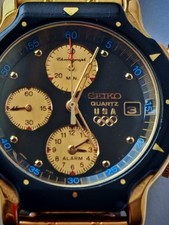SEIKO CHRONOGRAPH 7T32 6C19