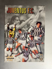 1997 Cartolina Filatelica F.C. Juventus Campione d'Italia Calcio 1996/97