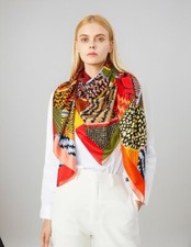 Sciarpa donna seta classica