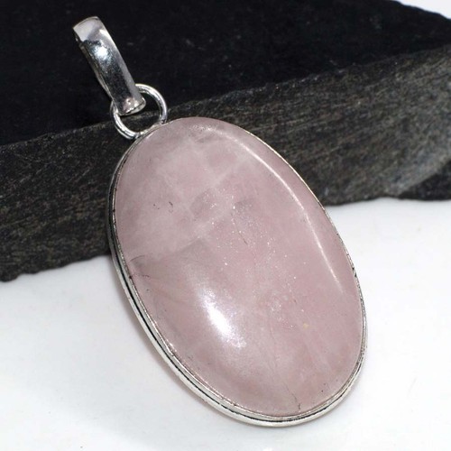 Ciondolo quarzo rosa - ciondolo,