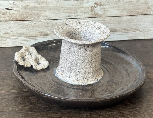 Portaorecchini ceramica - portaorecchini, in