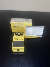 Boss SD-1 Super Overdrive Pedale per chitarra effetti