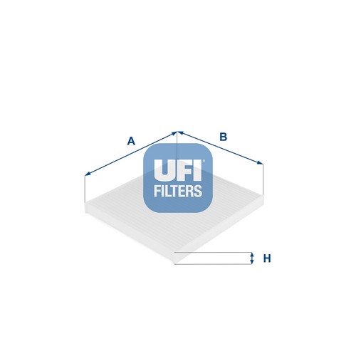 Filtro abitacolo ufi 088 - abitacolo,