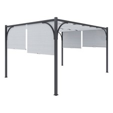 Gazebo pergola 3x4 - m, con