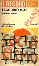 NENNI Pietro -  Taccuino 1942