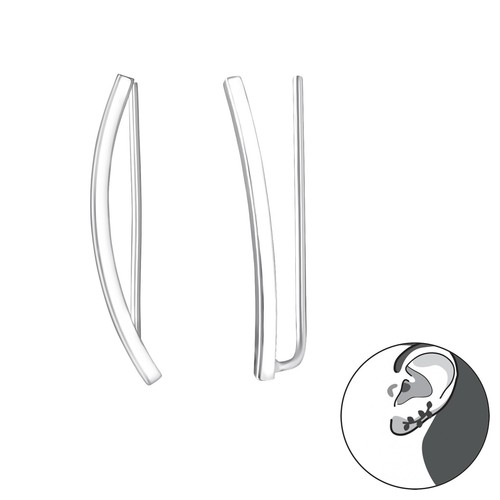 Paar gekurvte simple ear - simple,