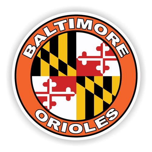 Baltimore orioles decalcomania - baltimore,