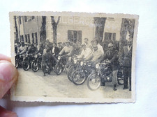FOTO VINTAGE VECCHIA MOTO D'EPOCA MOTOCICLISMO MOTO GILERA GARA CORSA