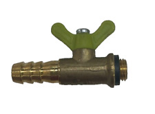 RUBINETTO A FVARFALLA IN OTTONE RICAMBIO PER LANCIA POMPA A SPALLA IRRORAZIONE