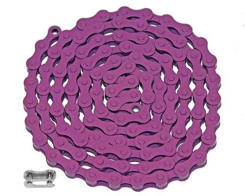 Catena bicicletta viola