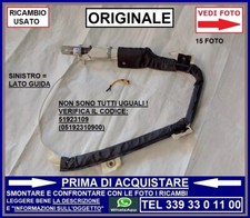 AIRBAG TETTO TENDINA LATERALE SINISTRO SX GUIDA FIAT 500 mod 312