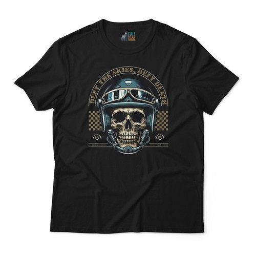 Shirt pilota scheletro - pilota,