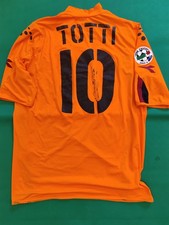 Maglia roma totti matchworn - totti,