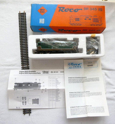Roco locomotiva 345 - br, mod