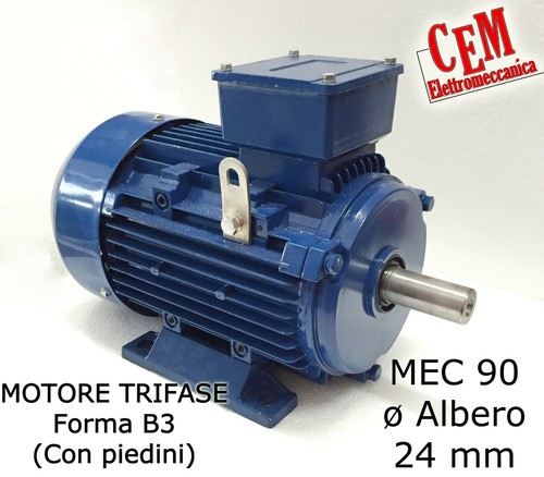 Motore elettrico trifase - , v
