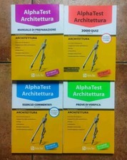 Alpha Test Architettura - 4 Volumi