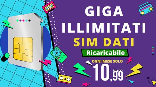 Giga illimitati sim - sim, a