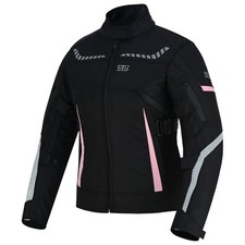 Moto giubbotto tessuto donna