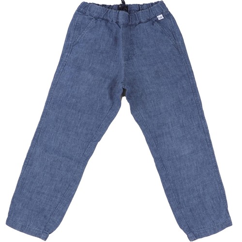 Gufo pantalone blu bambino - blu,