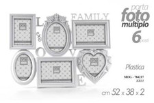 PORTA FOTO CORNICE MULTIPLO